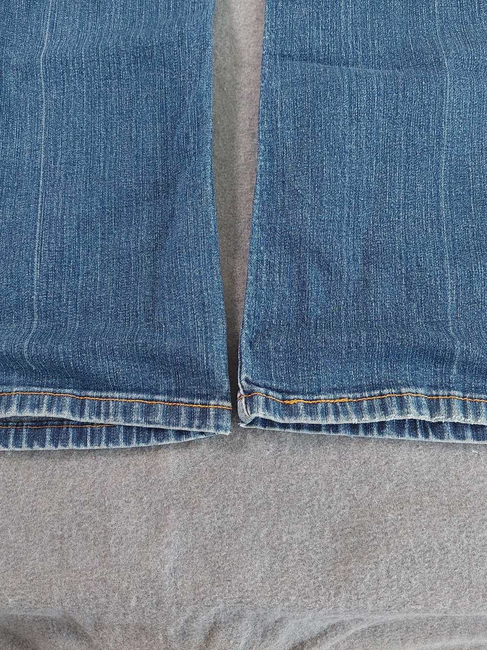 Levi's 515 Bootcut Jeans Blue Mid Rise Stretch Denim Size 16S - Picture 10 of 10